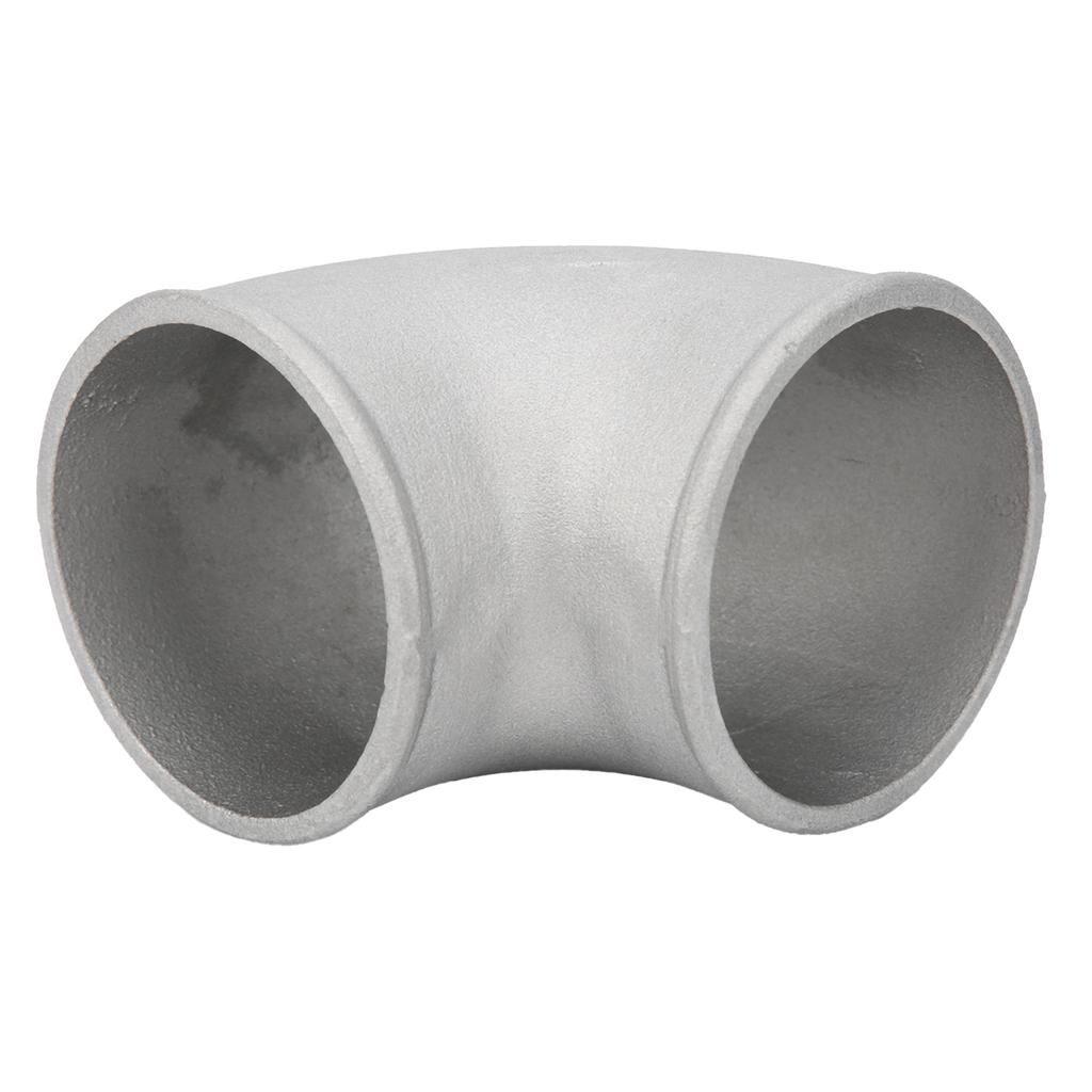 Universelles Ladeluftkühler-Turborohr, 3,5 Zoll, 90-Grad-Winkel, eng gebogenes Rohr aus Aluminiumguss