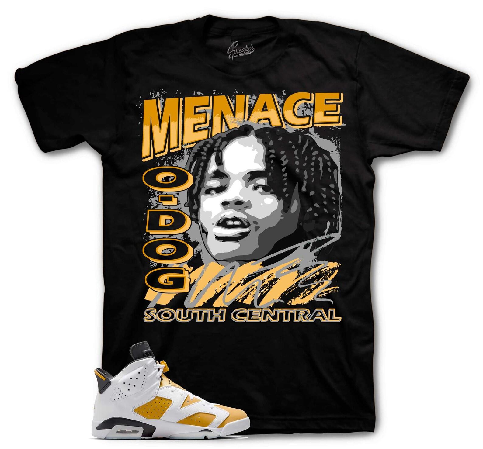 Shirts To Match Retro 6 Yellow Ochre AJ6 - Nineties Sneaker Tee M