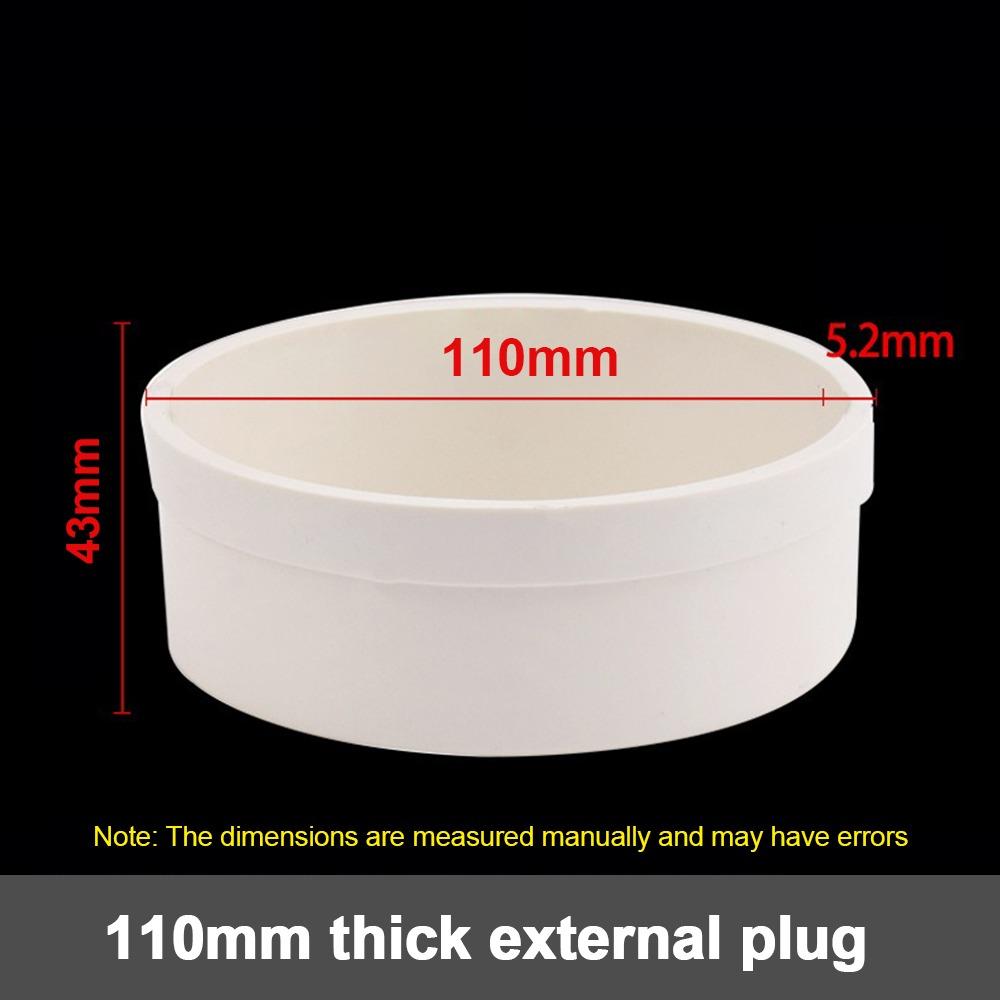 Plastic PVC Pipe Cap Insect Proof Sewer Pipe Cap Portable Tube Protective Cover Garden Irrigation