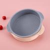 High-Temperature Silicone Cake Pan with Handles, Perfect for Baking Pizzas and Pastries in Microwave Ovens