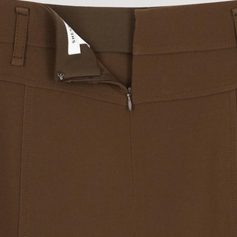  Fustă din piele cu crăpături și curea She S miSS SwwSko31710 Br