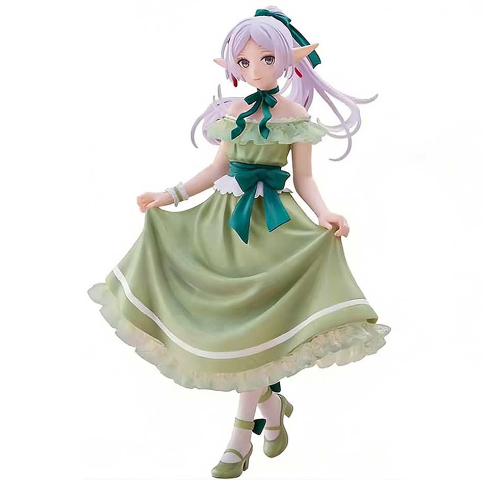 14cm Frieren poza końcem podróży Figurka Anime Stopper do makaronu Figurka akcji Frieren Kolekcja figurek Luminasta Frieren Model