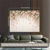 2D Flat Printing White Wood Plank Background Cloth with Pink Flowers for Birthday Party Photoshoot