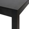 VidaXL Table de bar Noir MDF 55 x 55 x 107 cm