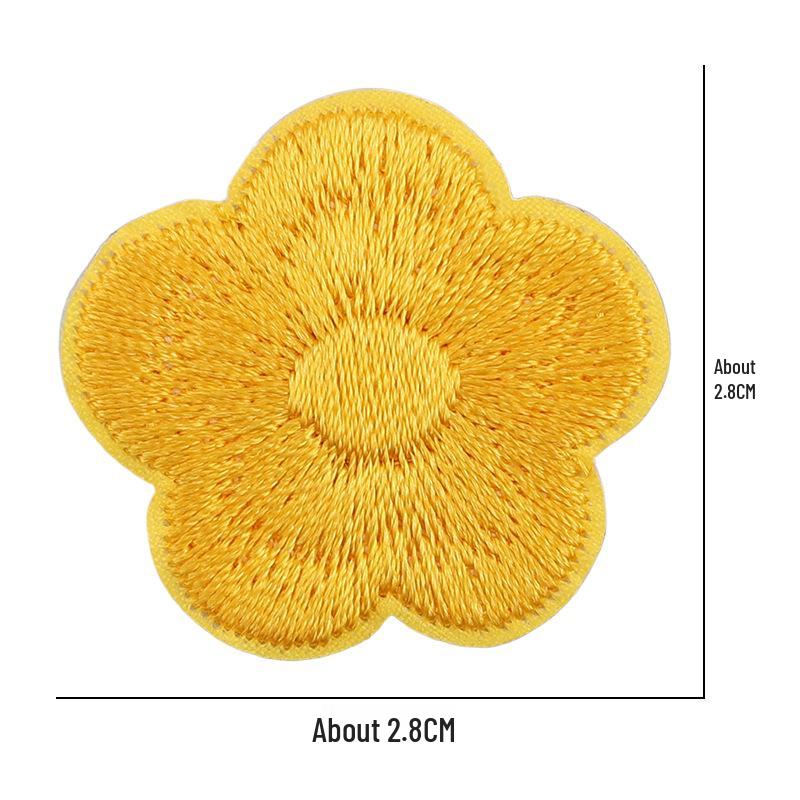 DIY Self-Adhesive Embroidery Patch Stickers for Clothing and Journals