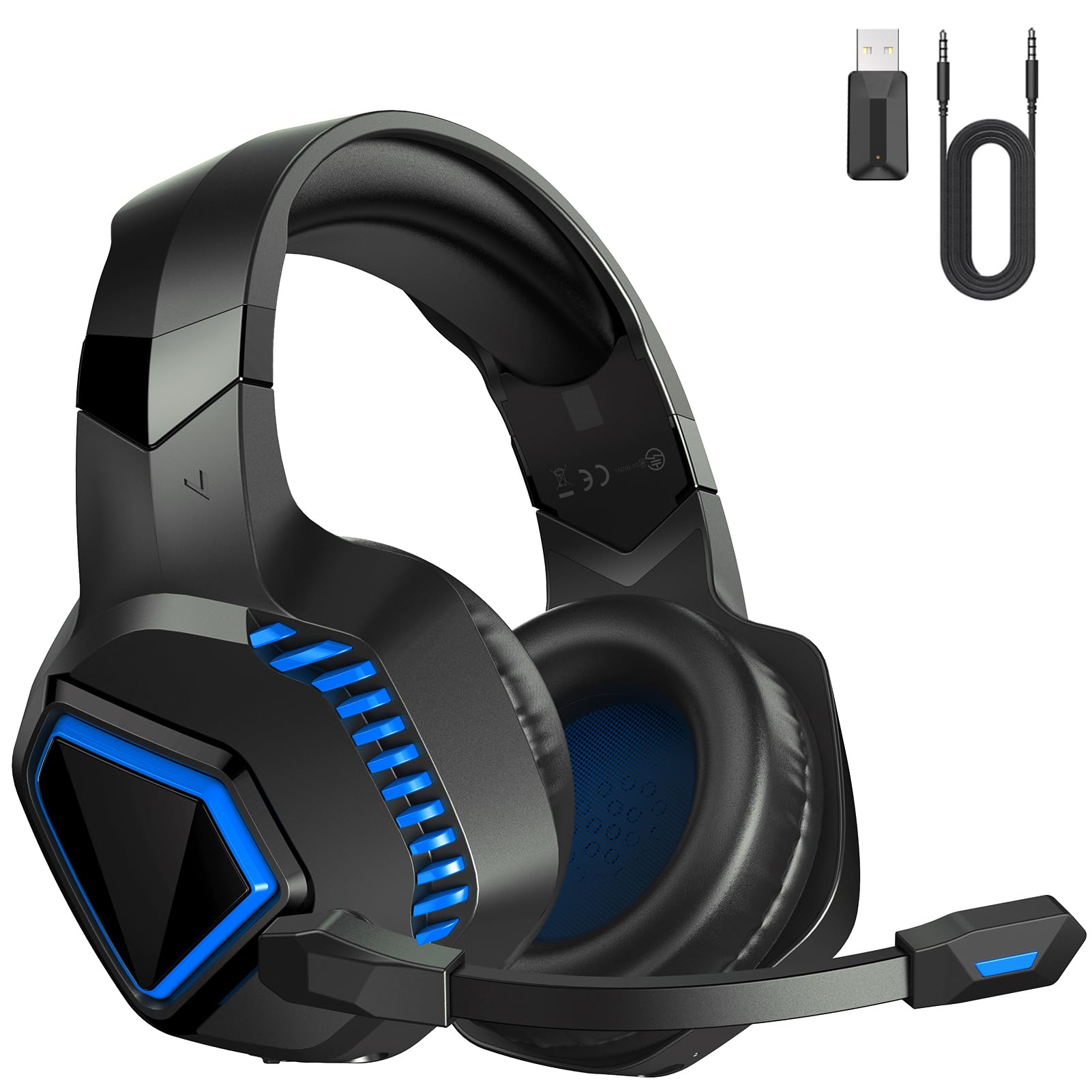 

Игровая гарнитура Гарнитура Проводная Объемный звук Стерео 3,5 мм чёрный