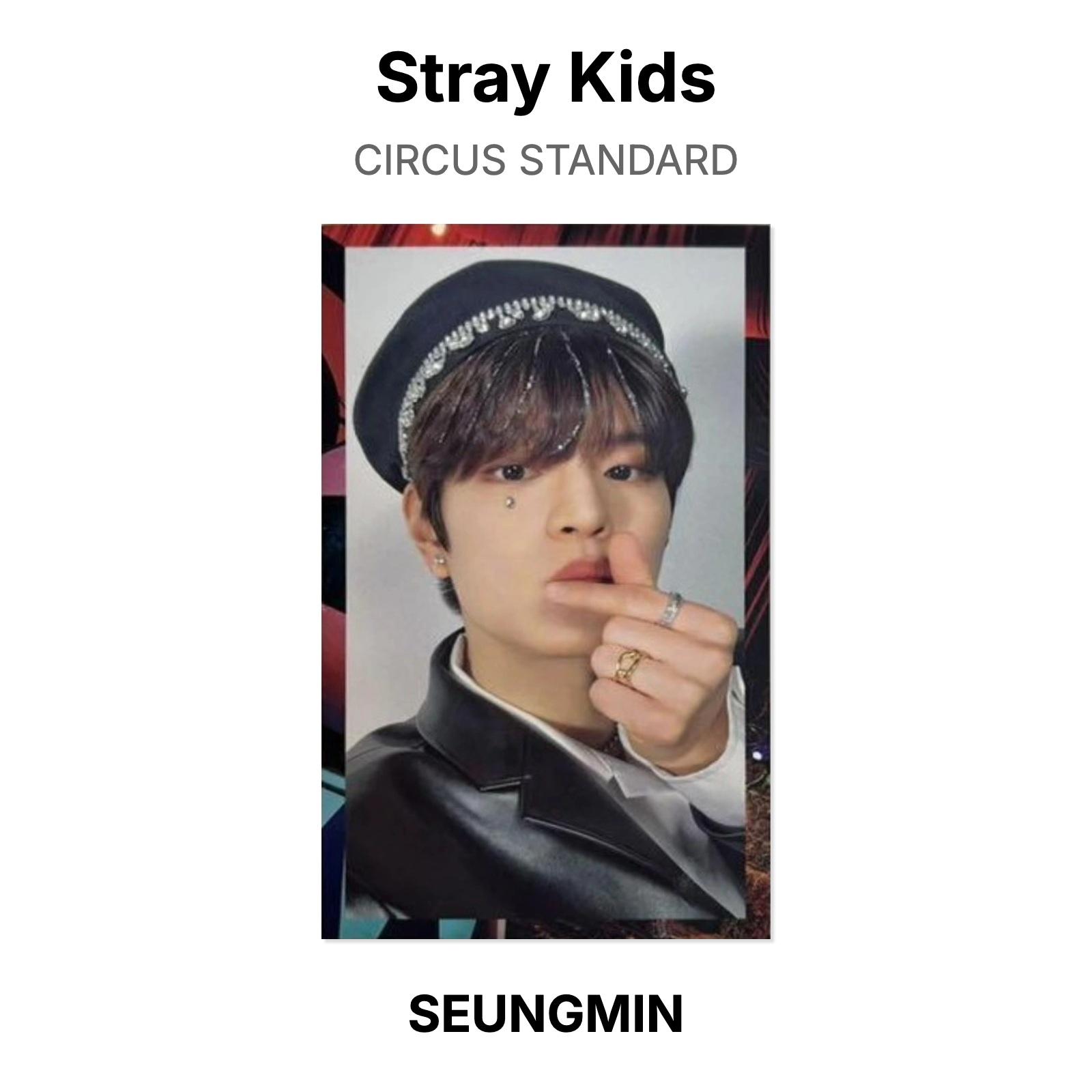 Stray Kids CIRCUS STANDARD Official Photocard SEUNGMIN