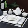 ZISIZ European Style Ceramic Dinner Plate Set