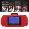 Portable Pocket Gamepad Classic Handheld Game Player Console with Game Card for PVP(Red)
