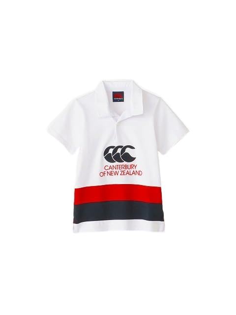 Детская футболка для регби Canterbury Spectator с коротким рукавом, размер 10, белая, размер 120