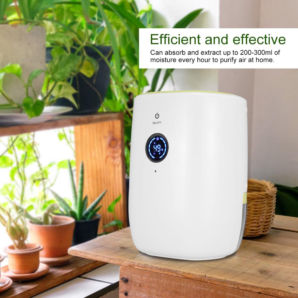 800ML Portable Auto off Electric Air Dehumidifier for Home Moisture Absorbing