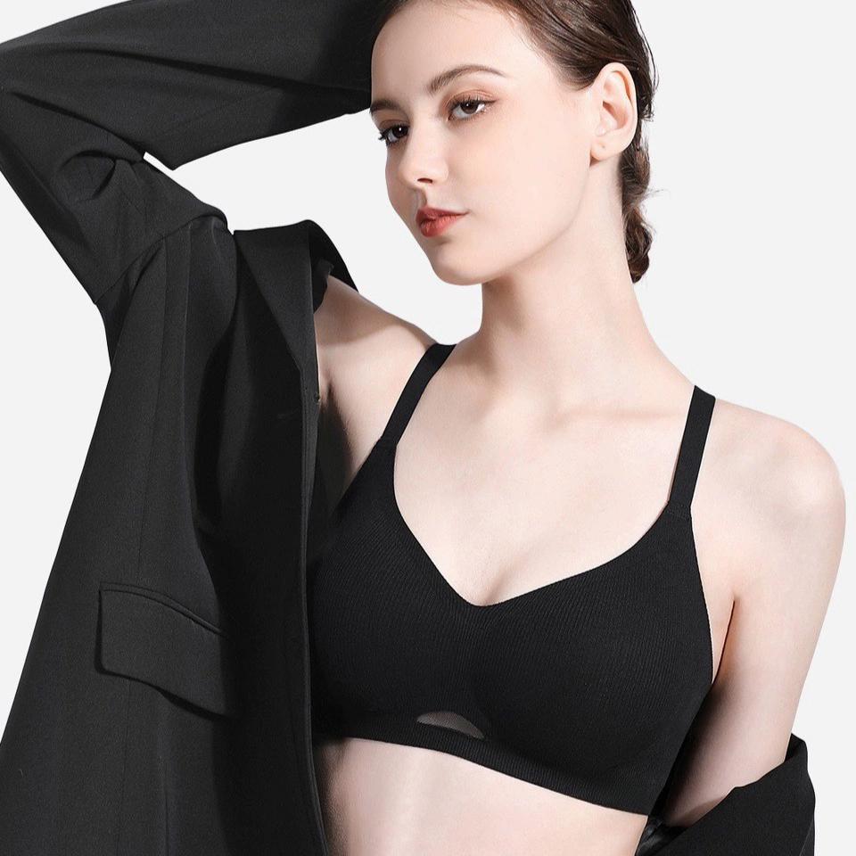 Three-dimensional Seamless Bra for Small Chest Push-up Side Breasts Anti-sagging and Beautiful Back Sports Bra