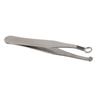 Nose Hair Trimming Tweezers Stainless Steel Friendly Round Tip Easy Cut Nose Hair Tweezers for Noses Sideburns Brow Body