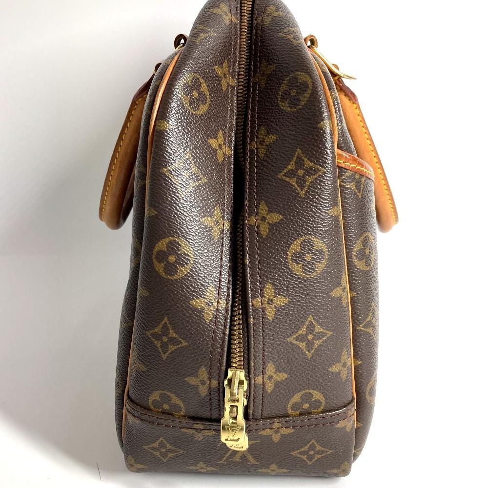Louis Vuitton M47270 Monogram Deauville Bag Tote Bag Hand Bag Brown