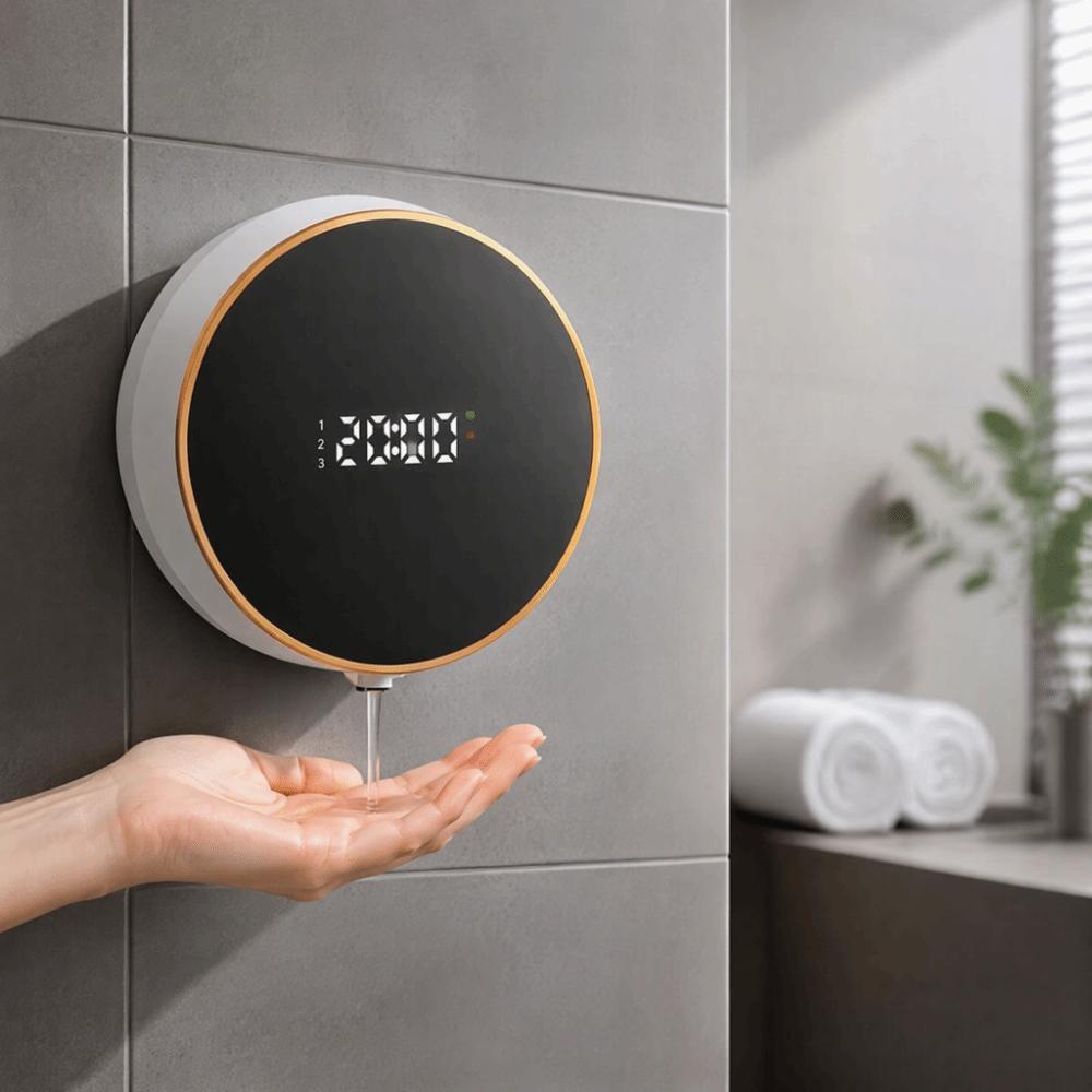 IPX5 Waterproof Automatic Soap Dispenser Type-C Rechargeable Smart Soap Dispenser Bathroom