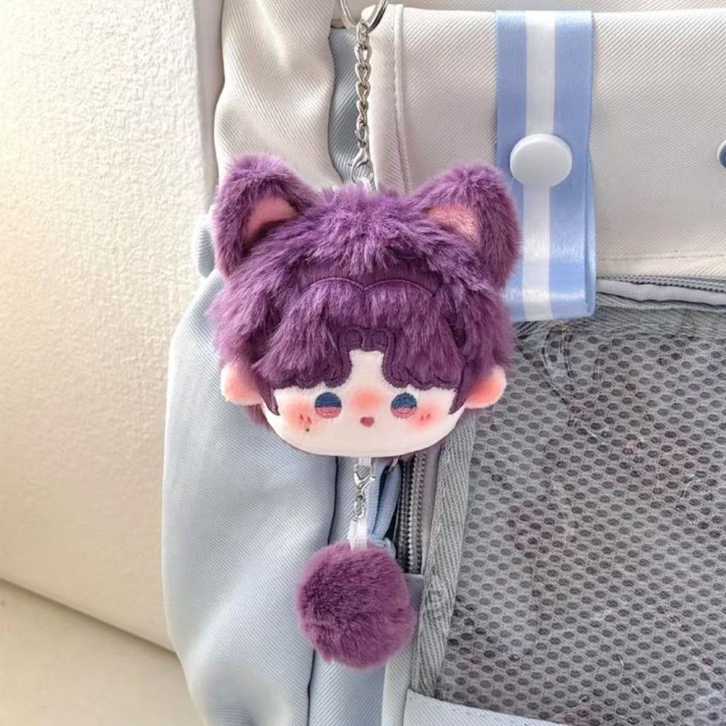 Anime Jujutsu Kaisen Gojo Satoru Plush Doll Cotton Stuffed Toy Hanging Keychain Figure Action Figure Collectible Miniature Gift