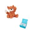 Jellycat Wavy Fur Series Fox Soothing Companion Orange Doll Plush Doll 23cm High