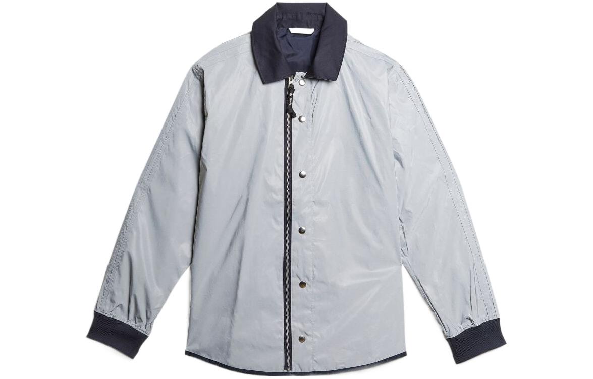 Adidas Jackets Men s Gray Lapel Moderate Other GS9265 M
