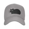 Custom Black Cat Baseball Cap Sports Women Unisexs Adjustable Dad Hat Autumn Snapback Hats