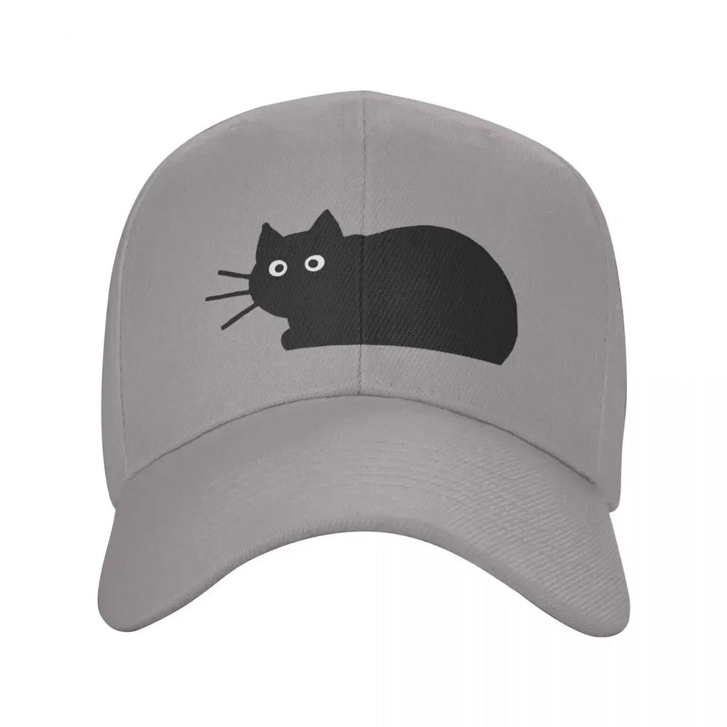 Custom Black Cat Baseball Cap Sports Women Unisexs Adjustable Dad Hat Autumn Snapback Hats