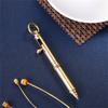Metal Signing Pen with Key Ring Business Signature Pen Office Writing Pen