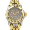 Used [TAG HEUER] Tag Heuer Professional Duo S95/208 Stainless Steel Quartz Analog Display Ladies Gray Dial Watch