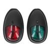 2 Pcs LED Boat Navigation Light Green   Red Port 1NM Visibility IP66 Waterproof LED Boat Bow Lights  1224V