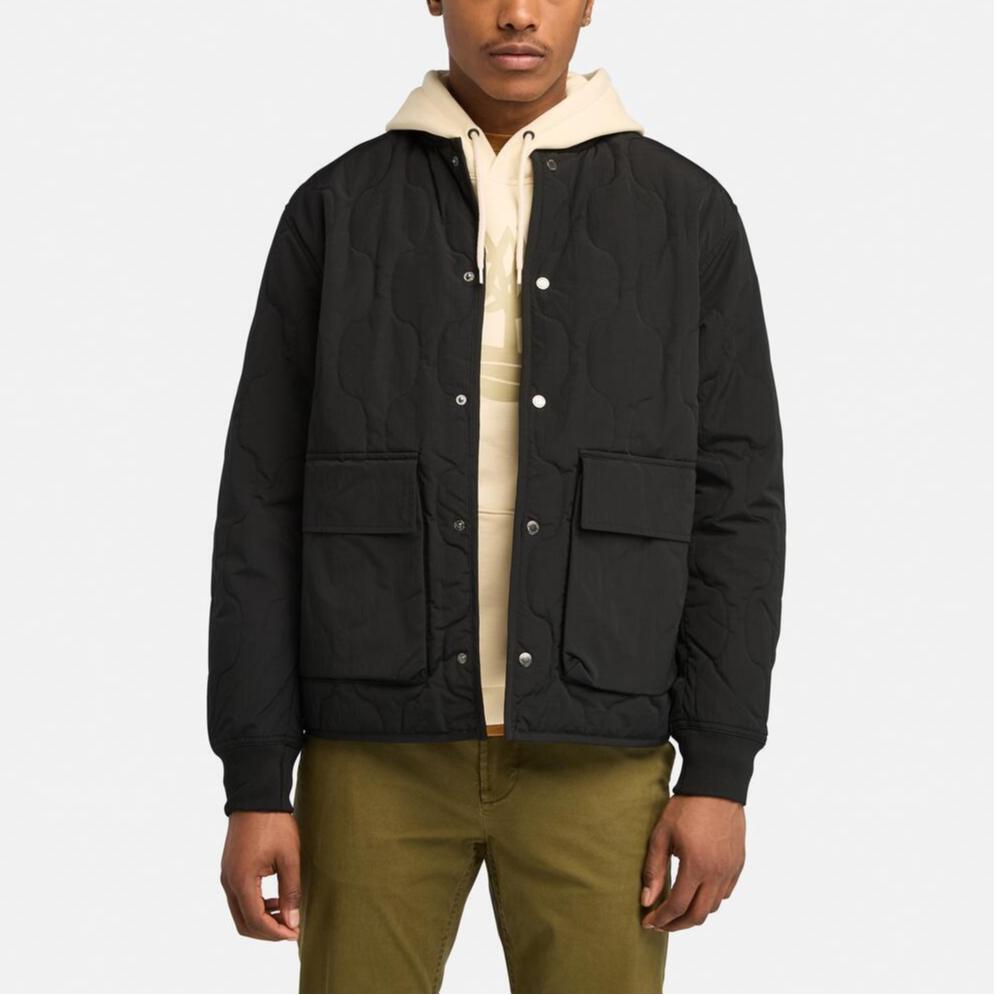 Timberland Outdoor Lässige Warme Wasserabweisende Jacke Herrenjacke Schwarz A693F001