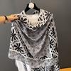 New Women Cotton Scarf Winter Warm Neck Shawls and Wraps Blanket Scarfs Hijabs Headband Pashmina Female Store Foulard