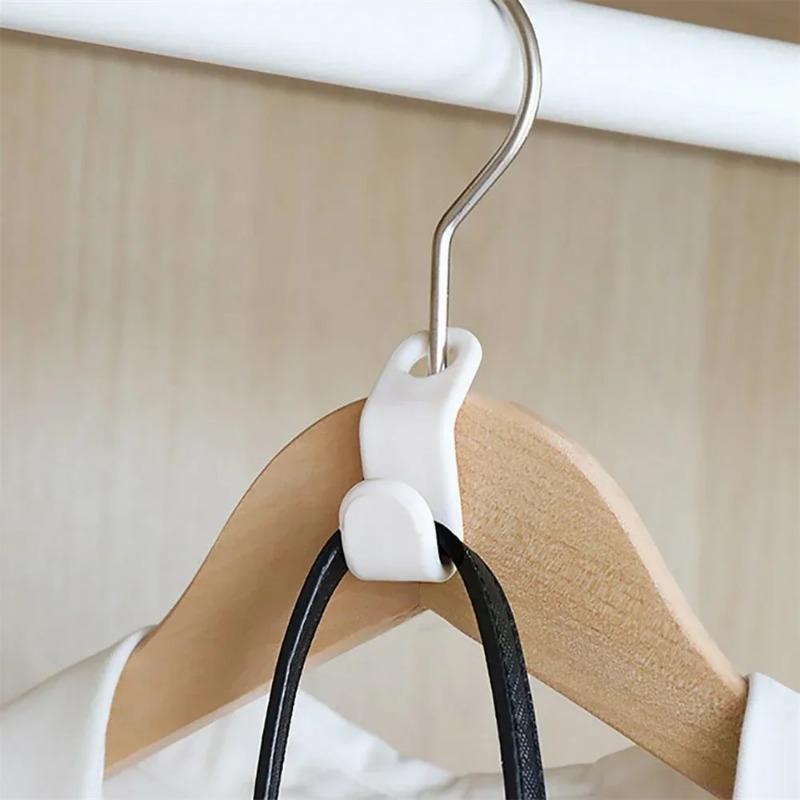 1/20/50Pcs Clothes Hanger Hooks Space Saving Closet Connector Hook Cascading Hanger Plastic Extender Clips Wardrobe Coat Organizer