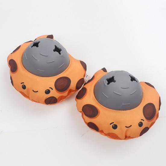 Dog Treat Dispenser Toy Interactive Dog Squeaky Chew Toy Treat Dispensing Puzzle Toy for Dogs Relieves Boredom Mental Stimulation