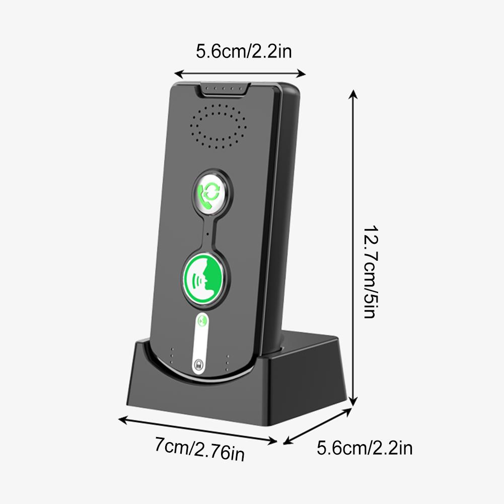 2-weg stemintercom Draadloos intercomsysteem Intercomunicador voor Huis Ziekenhuis Kantoor Ouderenzorg