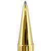 Great Cartier Ballpoint pen Trinity Do Stripe Pattern Twist Type gold mens Used