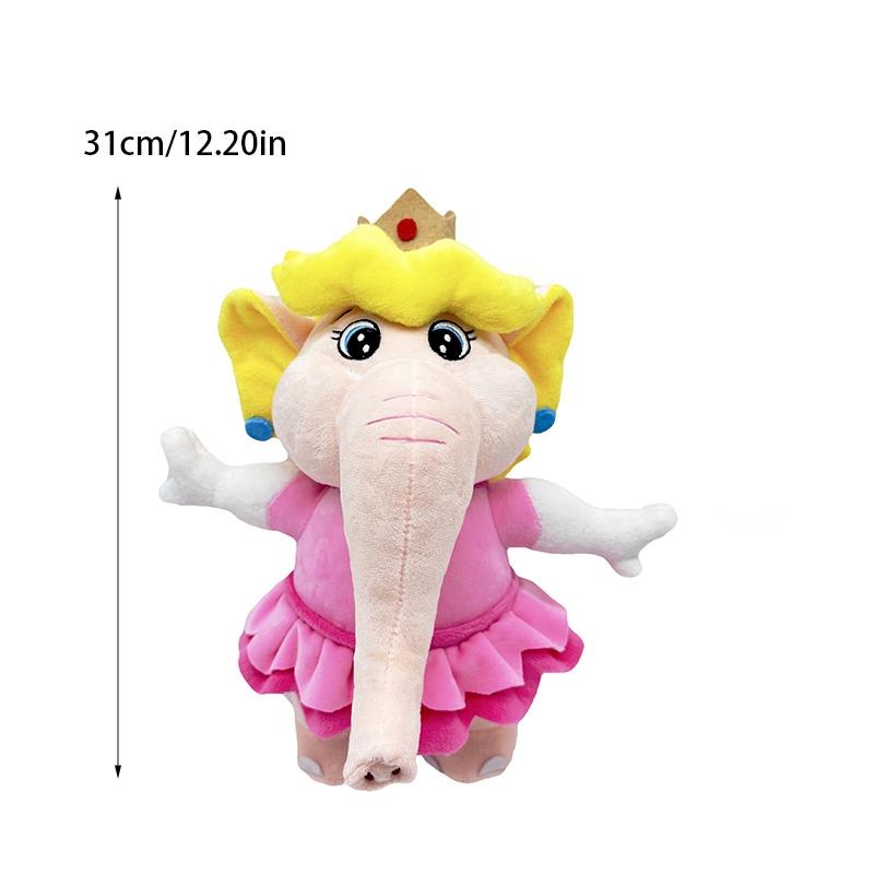 Super Mario Wonder Elephant Apple Plush Toy Cute And Creative Stuffed Animal 31cm Mario Pink Elephant