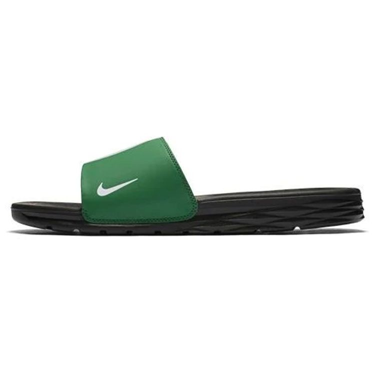 

Мужские сандалии Nike NBA x Benassi Celtics Green Clover Black-White 917551-301