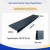 1.2m Rubber Stair Tread Mat - Corner Protector & Anti-Slip Construction Grid