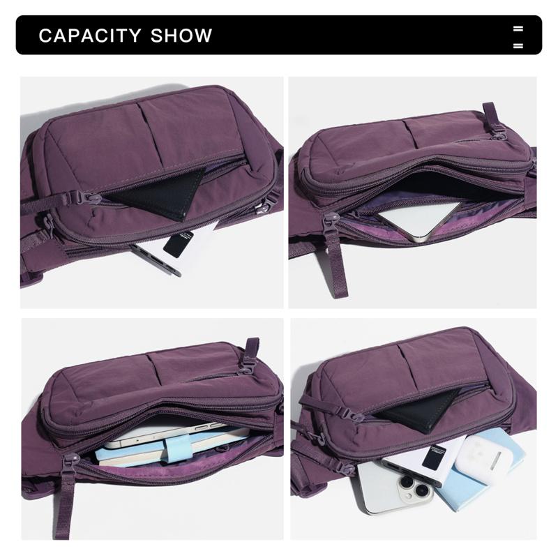 Waist Bag Men Women Multi-Purpose Large Capacity Chest Bag Outdoor Sports Mobile Phone Wallet