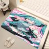 1pc Hatsune Miku Print Area Rug - Soft, Washable Non-Slip Indoor Mat, Living Room, Home Office Decorative Rug,Office Decorative