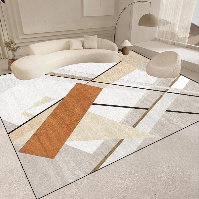 Modern Simple Carpets for Living Room Abstract Decoration Large Carpet Children Bedroom Non-slip Rug Washable Coffee Tables Mat