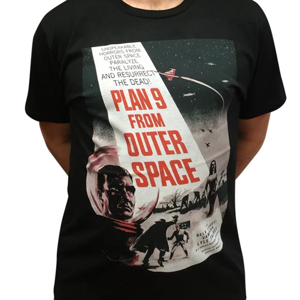 Plan 9 From Outer Space Poster T-Shirt through 5X S