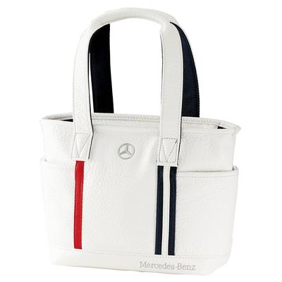 Collaboration Round Tote Bag Mercedes-Benz (White)