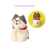 Ornamento di Natale Zakka Gatto Giapponese: Giocattolo Creativo in Resina Blind Box e Regalo Decorativo Trendy.