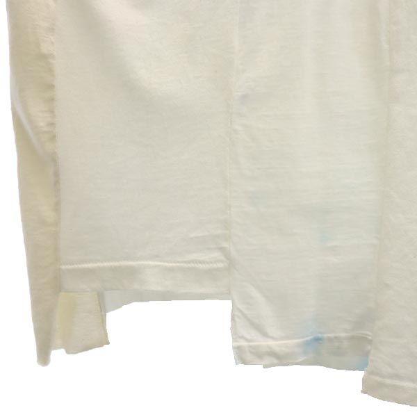 RESCARP 23ss Remake Short sleeve T-shirt White x beige Men's Used