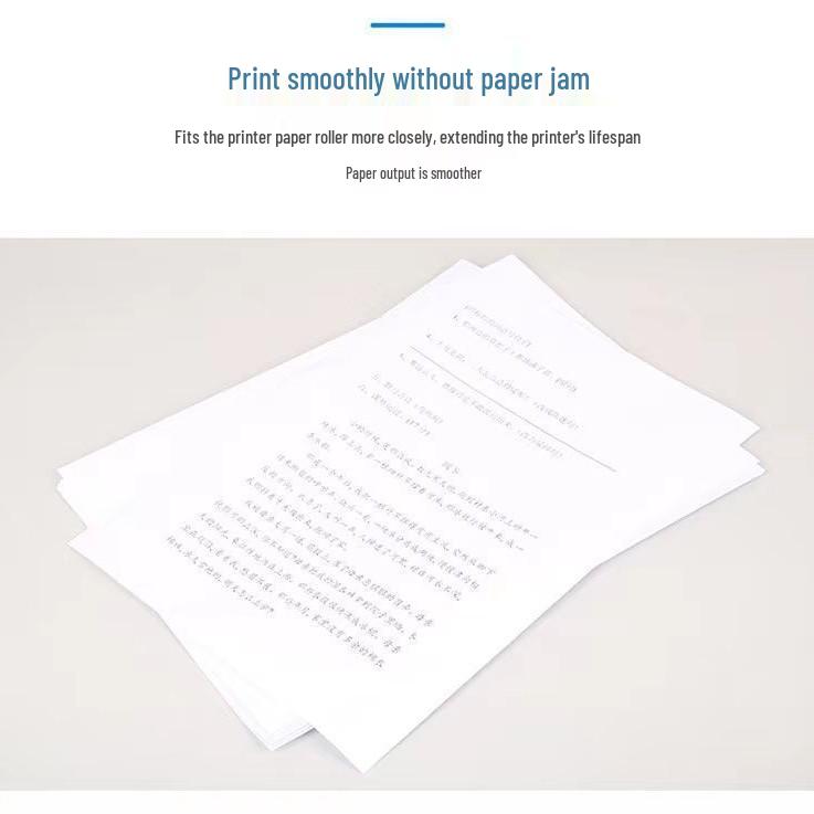 A4 Förtjockat Vitt Tryckpapper för Studenter och Kontor