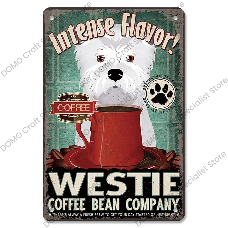 Pet Dog Dachshund Plaques Vintage Metal Plate Drink Coffee Wine Read Book Metal Tin Signs Wall Decor for Bar Pet Shop House