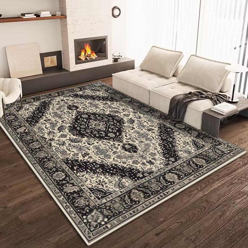 Ethnic Retro Hotel Large Area Carpets Living Room Carpet High Quality Bedroom Decor Rugs Lounge Rug Home Decoration Floor Mat