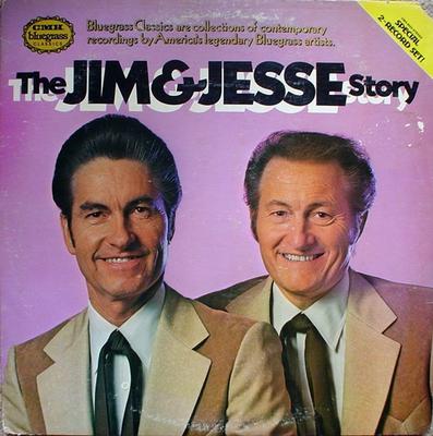 LP Record JIM & JESSE - The Jim & Jesse Story CMH9022 CMH Records 1980 US Folk Used
