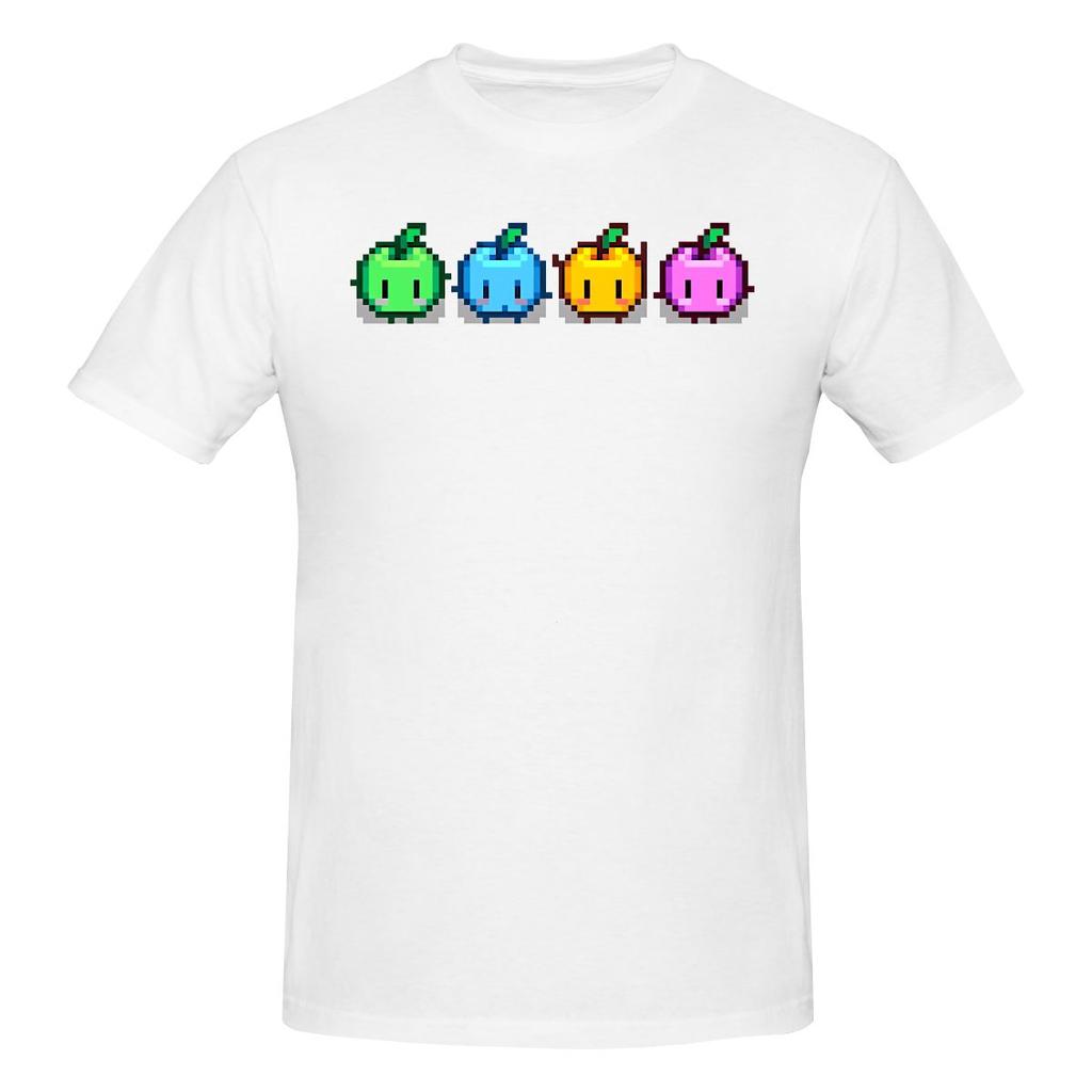Stardew Valley Junimo Plush Casual Tshirt Korean Style Sweet Cool Durable Tees