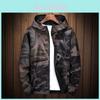 Premium Reversible Men Jacket Coats Male Casual Hooded Camouflage Windbreaker Outwear