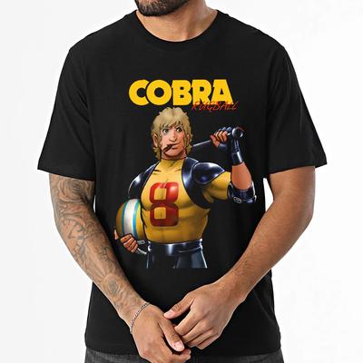 Cobra Rugball Est De Retour The Space Adventure Anime T Shirt 100% Cotton Gift Tee Cool Present Cartoon Sweatshirt All Size Tops